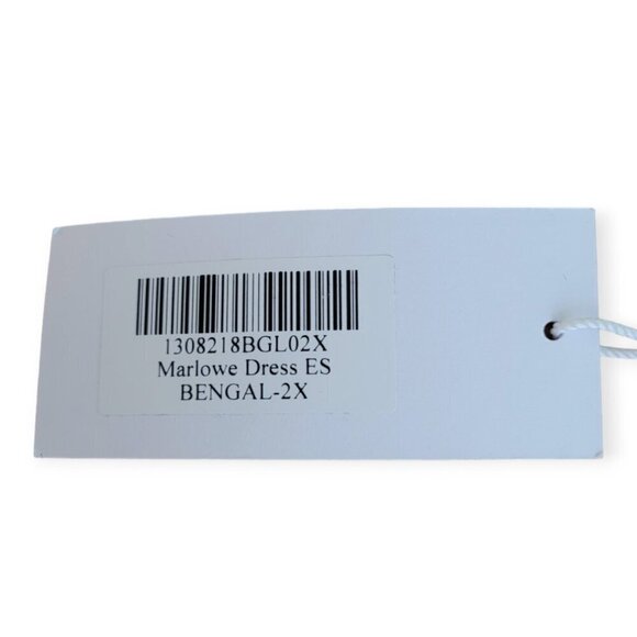 Reformation Marlowe Mini Dress 2X Leopard New - Picture 14 of 16